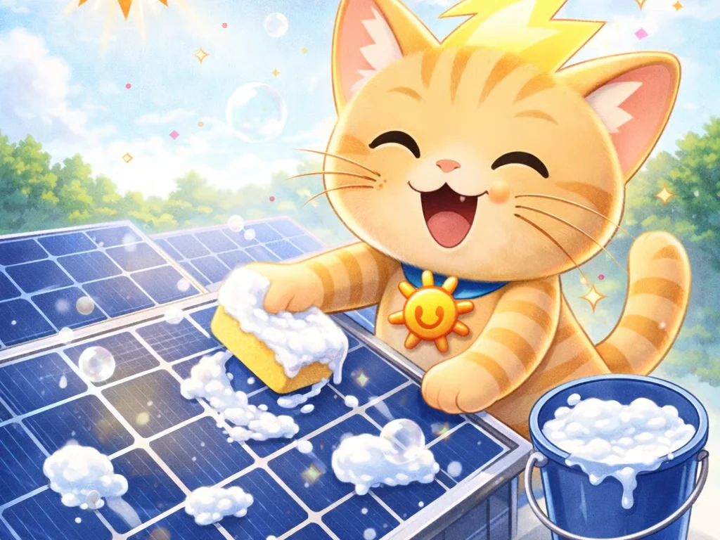 太陽光パネル洗浄・外壁洗浄事業（株式会社Akords）